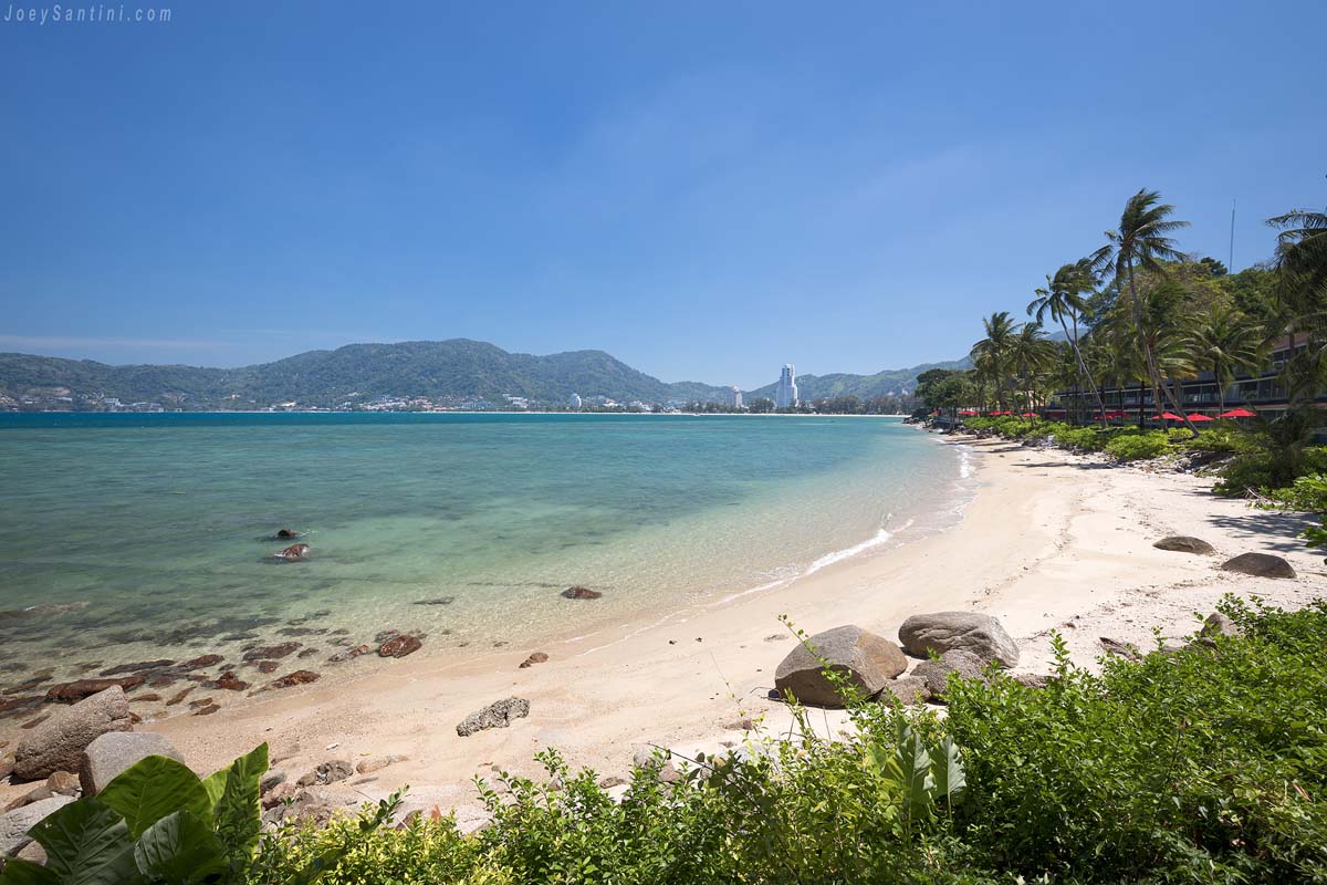 Beautiful private beach of Amari Phuket