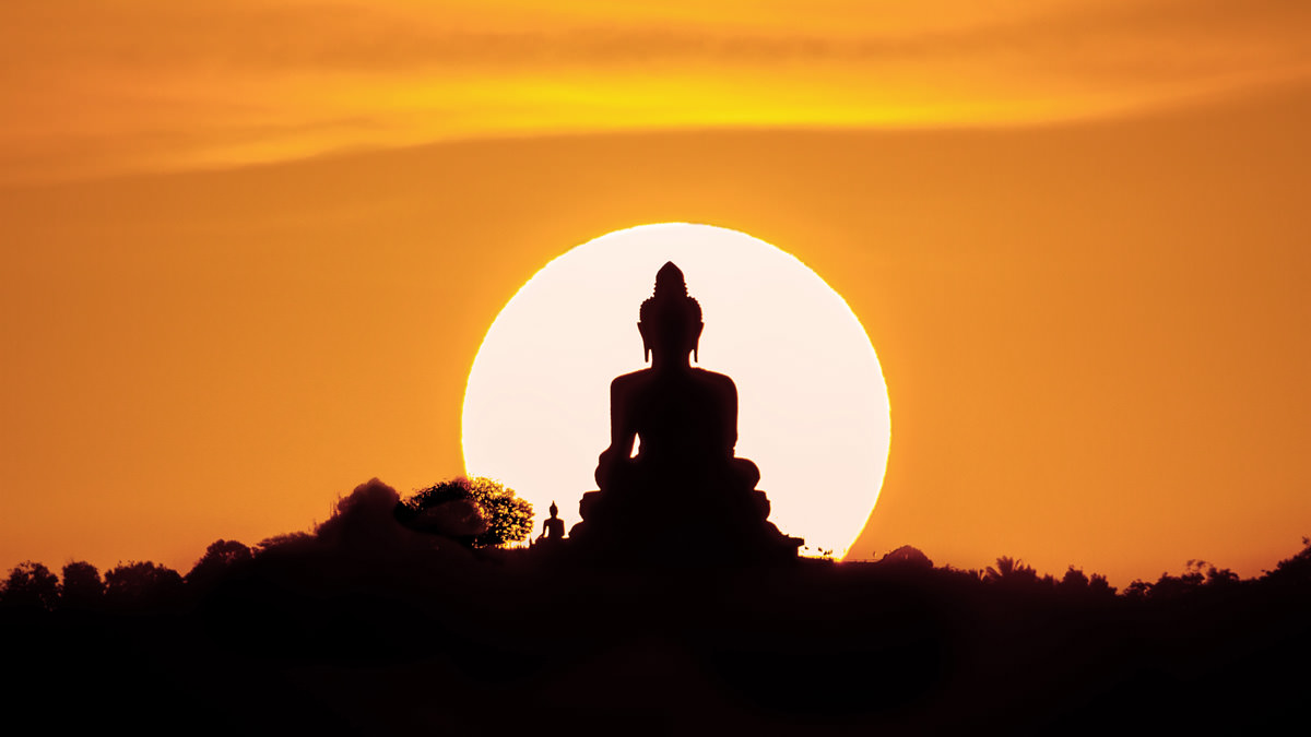 Big Buddha Phuket during sunset
