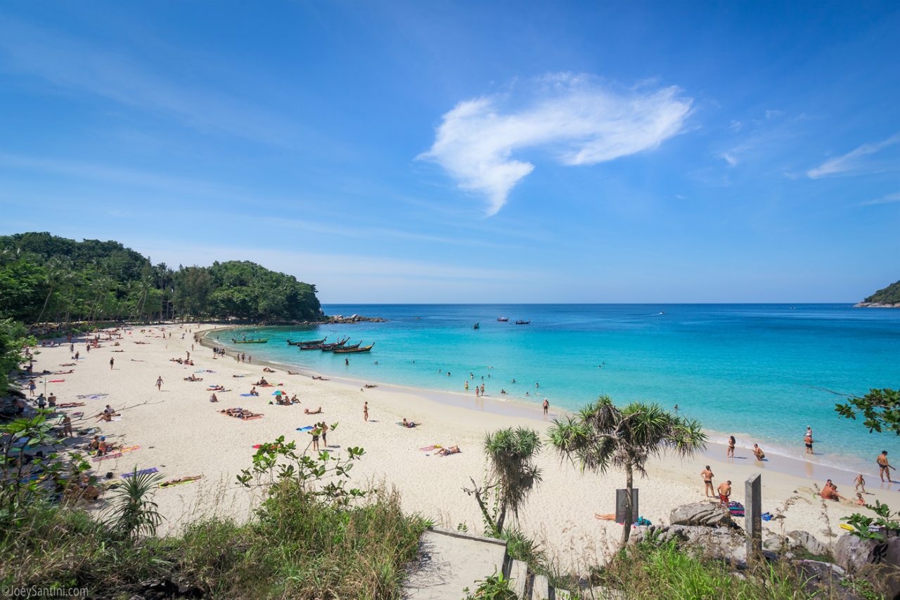 Freedom Beach A hidden beach in Phuket Thailand